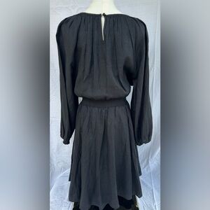 J. Crew Black Long Sleeve Dress